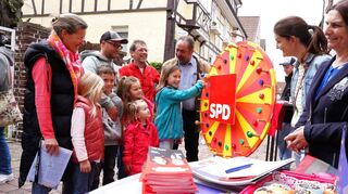 Die SPD hatte zu einem EU-Quiz nach Lindenfels eingeladen.