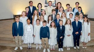 bbe, St. Laurentius, Kommunion, mit Pfarrer Christian Stamm, ,, Bild: Thomas Neu