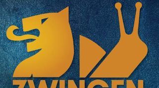 Logo der Serie mit Löwe und Schnecke.