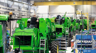 John Deere hat im zweiten Quartal weniger Traktoren verkauft.