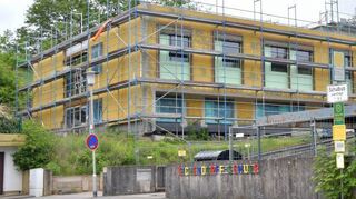 Bis alle Arbeiten an der Eichendorffschule in Kirschhausen abgeschlossen sind, wird es noch einige Monate dauern.