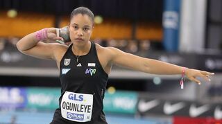 Yemisi Ogunleye überzeugte beim Diamond-League-Meeting in Marrakesch. Sie verfehlte ihre Freiluft-Bestmarke nur um vier Zentimeter.