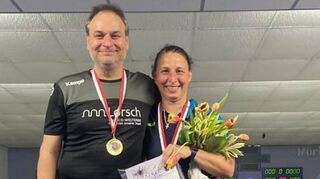 Holger Walter und Noreen Straub sind Sprint-Hessenmeister.