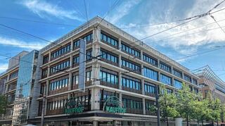 Das Kaufhaus von Galeria Karstadt Kaufhof am Paradeplatz in Mannheim. Wie es dort weitergeht, dazu haben Insolvenzverwalter und Management am Dienstag nichts gesagt.