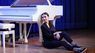 Klavierwunderkind Alexandra Dovgan.