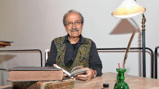 Rafik Schami bei den Literaturtagen in Ladenburg.