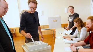 Im Kreis waren 199 821 Menschen berechtigt, ihre Stimme für das EU-Parlament abzugeben – wie hier in Bensheim im Wahllokal Kolpinghaus
