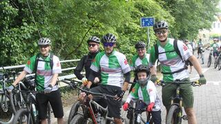 Am Samstag waren auch jüngere Teilnehmer auf der Mountainbike-Route unterwegs. Die kürzere Strecke war 24 Kilometer lang.