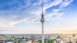 Mit 368 Metern das höchste Bauwerk Deutschlands: Der Berliner Fernsehturm.