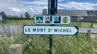 Bis zum Mont Saint-Michel ist es nicht mehr weit.