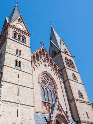 Die zweite Spielstätte ist der Dom in Heppenheim.