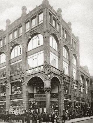 Das Kaufhaus Wronker in E 1 um 1905.