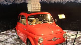 Im Turiner Automuseum das berühmteste Fiat-Produkt: der Cinquecento. Zwischen 1957 und 1977 wurden von ihm 3,7 Millionen Exemplare verkauft.