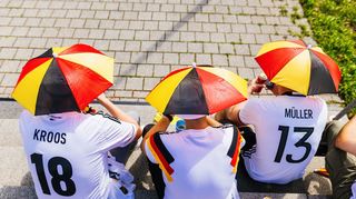 EM emotional vorbei: Fans der DFB-Elf.