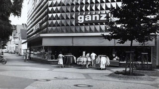 Das Kaufhaus Ganz im Jahr 1986.