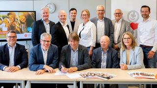 An der Geschwister-Scholl-Schule wurde mit der Strahlemann-Stiftung eine Kooperationsvereinbarung für die Talent Company unterzeichnet. In den kommenden Monaten wird an der Schule ein Fachraum für Berufsorientierung entstehen.