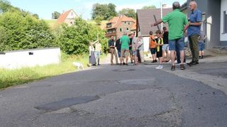 Auch in Winterkasten gibt es Sanierungsbedarf bei den Straßen.