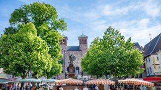 Der Bensheimer Marktplatz wird wohl noch eine Weile genauso aussehen wie jetzt.