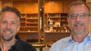 Patrick Pajatsch, links, wurde erneut zum Kassenprüfer gewählt. Ihm zur Seite steht jetzt Armin Kromer, Geschäftsführer des Wasserverbands.  h