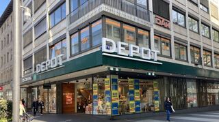 Die Depot-Filiale auf den Mannheimer Planken im April 2024. Damals gab es in dem Geschäft für Dekorationsartikel einen Räumungsverkauf.