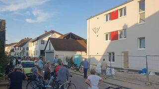 Die ersten Bewohner der Sozialwohnungen in der Peterstraße ziehen im Oktober ein.