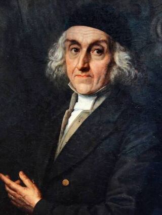 Ein Porträt des Schlossretters Louis Charles François de Graimberg de Belleau aus der Hand von Guido Philipp Schmitt. Das Gemälde entstand 1902 postum.