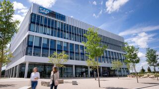 Blick auf das neue SAP Lab in München, hier arbeitet das Unternehmen mit der Technischen Universität München zusammen.