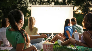 Was wäre Kino ohne Popcorn? Eine Tüte ist hier im Eintrittspreis enthalten.