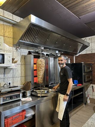 Auch in Fehlheim gibt es leckeren Döner.