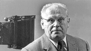 <p>1971 vor der Kamera: Gert Fröbe.</p>