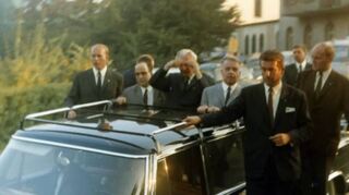 Besuch von Bundeskanzler Kiesinger in Bensheim am 13. September 1969.