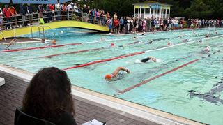 Triathlon Lorsch 19. Lorscher Triathlon
Foto: Jürgen Strieder