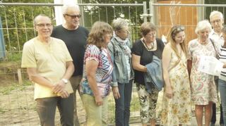 Erste Stadträtin Christine Bender (Dritte von rechts) stellte der SPD-Fraktion in der Heppenheimer Stadtverordnetenversammlung Details zum Neubau der geplanten Krippe in der Dr.-Heinrich-Winter-Straße vor.