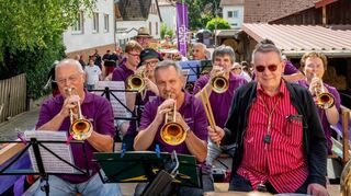 Der Posaunenchor sorgte für die musikalische Unterhaltung.