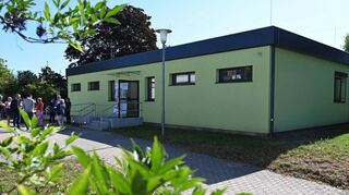 Der Schulerweiterungsbau der Carl-Orff-Schule in Fehlheim wurde am Dienstag in Betrieb genommen.