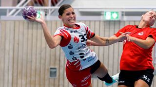 Lucie Kretzschmar war erfolgreichste Werferin der HSG Bensheim/Auerbach im Testspiel bei der HB Ludwigsburg, auf die die Flames gleich am zweiten Bundesliga-Spieltag am 11. September in der Weststadthalle erneut treffen.