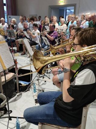KKMV und Harmonie Fehlheim geben gemeinsam ein Konzert.