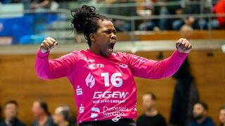 Vanessa Fehr trug mit ihren Paraden wesentlich zum Auftaktsieg der Flames in Neckarsulm bei.