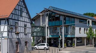 Das Rathaus in Reichenbach.