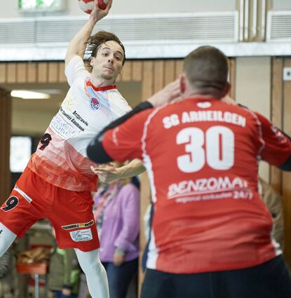 Elias Fiechtner (links) erzielte sechs Tore für den TVG.