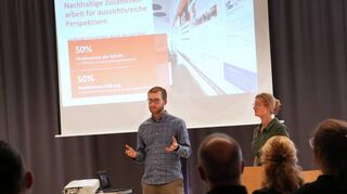 In der Geschwister-Scholl-Schule wurde das Konzept für die Talent Company vorgestellt.