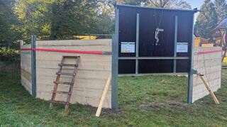 Ein Saufang zur Bekämpfung der Afrikanischen Schweinepest: Die Fallen sollen demnächst in der Sperrzone II zum Einsatz kommen.