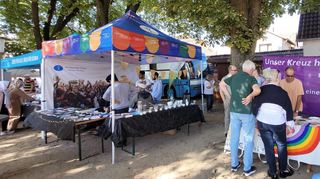 Beim Eröffnungsfest gab es einen Mix aus Unterhaltung und Informationen.