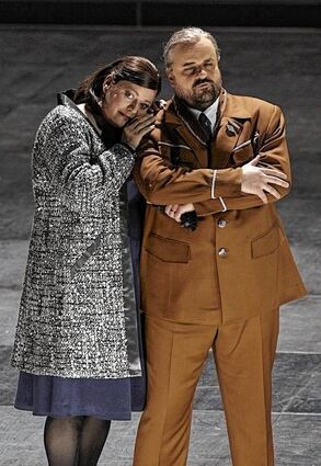 <p>Nabucco (Sebastian Catana) und Abigaille (Catherine Fosters).</p>