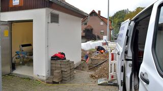 Wie das Heppenheimer Wassernetz derzeit ausgebaut wird: Die Druckminderungsstation in Fischweiher soll eine neue Pumpe erhalten.