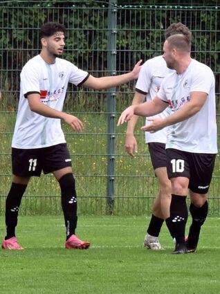 Drei Tore konnten die Einhäuser beim Nachholspiel in Ober-Abtsteinach bejubeln.