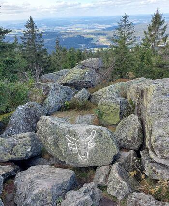Der Ochsenkopf ist die zweithöchste Erhebung im Fichtelgebirge.