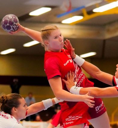Nach ihrem Wechsel im Sommer zu den Flames gelang Nina Engel auf Anhieb der Sprung in die Frauenhandball-Nationalmannschaft.