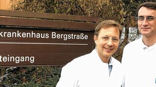 <p>Wie funktioniert eine Endoskopie? Das ist nur eine der Fragen, die die Chefärzte am Kreiskrankenhaus, Dr. Uwe Seitz (links) Dr. Christoph Berchtold, am Sonntag beantworten wollen.</p>