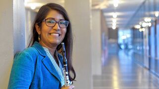 <p>Hat beim Simón Bolivar Jugendorchester schon mit Stars wie Claudio Abbado gespielt: Mariana Chacín.</p>